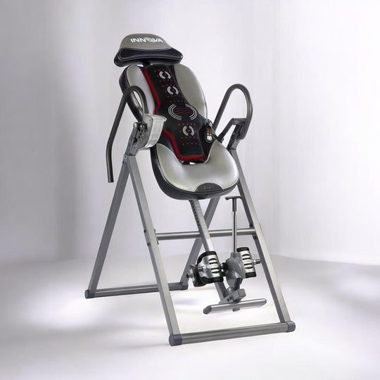 Inversion Table with Heat &amp; Massage for Back Pain Relief, Spinal Decompression &amp; Muscle Recovery | DreamchaserHQ