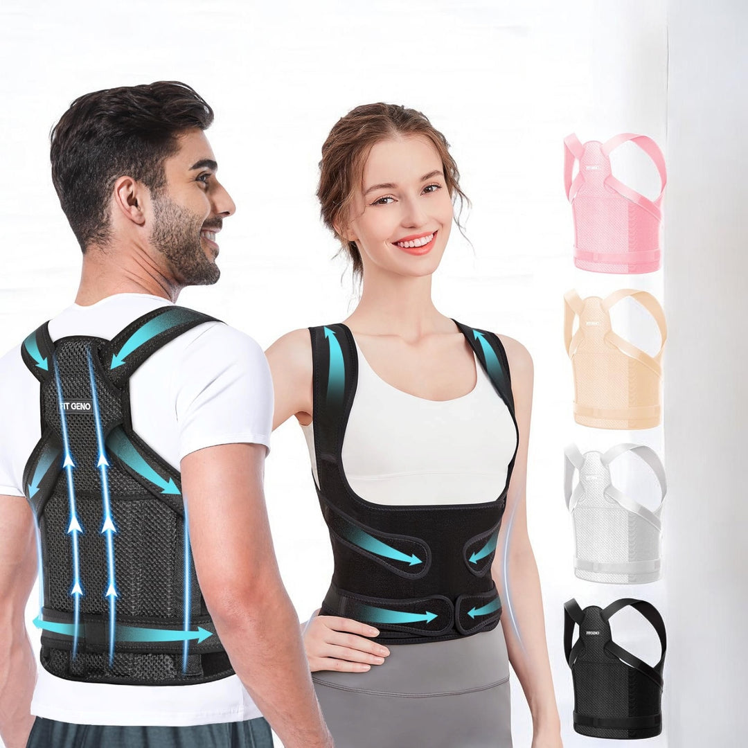 Posture Corrector Brace for Back Pain, Shoulder Support &amp; Spine Alignment | DreamchaserHQ