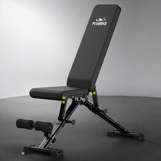 Adjustable Weight Bench for Full-Body Strength Training &amp; Muscle Building (800 lb) | DreamchaserHQ