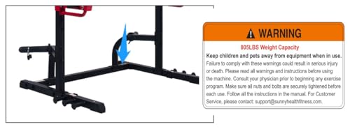 Sunny Health &amp; Fitness Multifunctional All in One Pully Cable Home Gym – Complete Functional Trainer Compact Workout System SF-HG92401 - Dreamchaser Headquarters