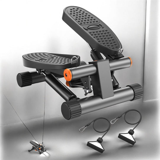 Hydraulic Fitness Stepper with Resistance Bands for Cardio, Fat Burning &amp; Leg Toning | DreamchaserHQ