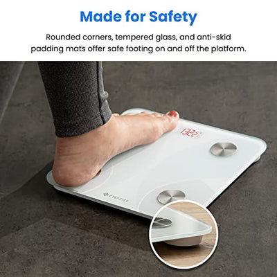 Etekcity Bluetooth Body Composition Scale - Digital Weight Scale with BMI, Body Fat & Muscle Mass Tracking - Dreamchaser Headquarters