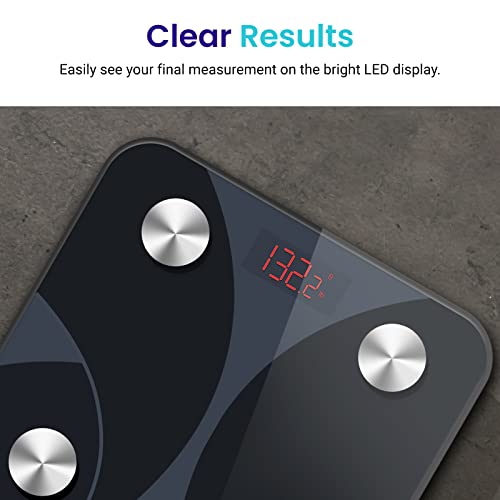Etekcity Bluetooth Body Composition Scale - Digital Weight Scale with BMI, Body Fat &amp; Muscle Mass Tracking - Dreamchaser Headquarters