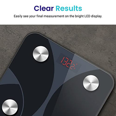 Etekcity Bluetooth Body Composition Scale - Digital Weight Scale with BMI, Body Fat & Muscle Mass Tracking - Dreamchaser Headquarters