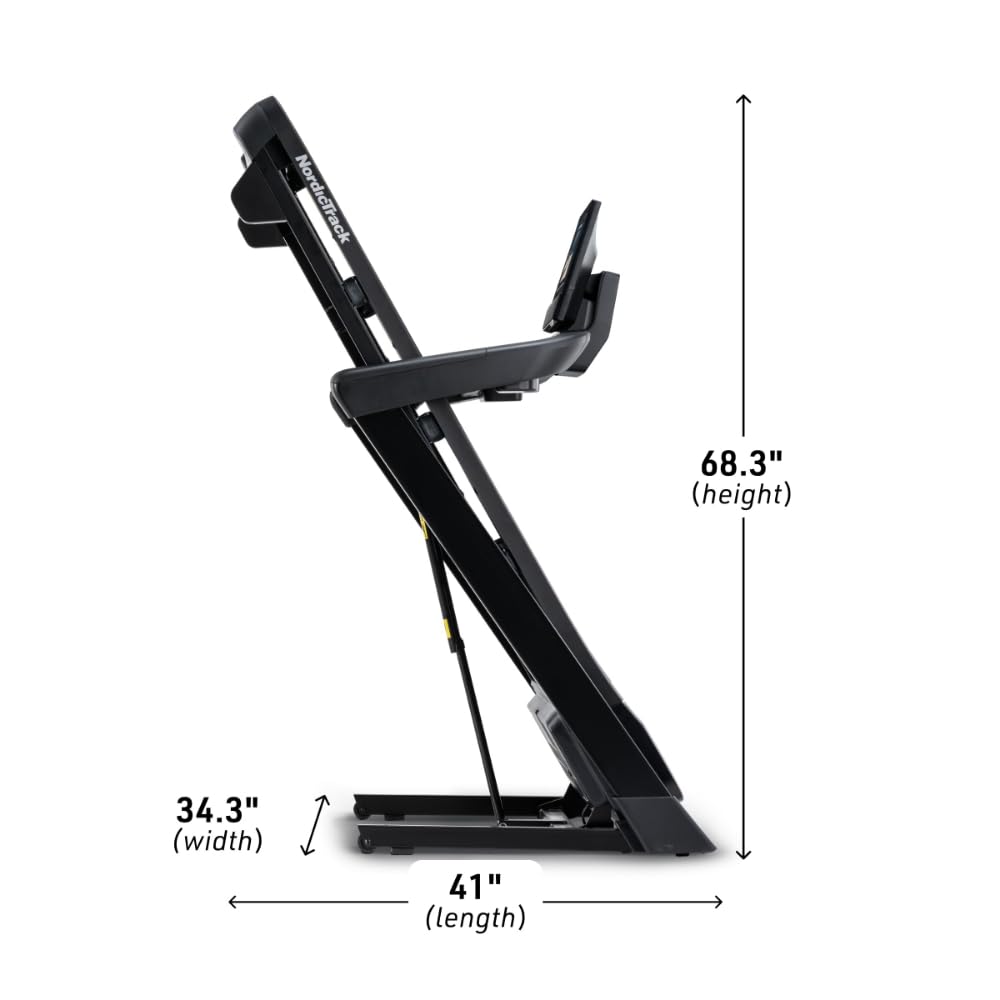 NordicTrack T 6.5 S; Treadmill for Running and Walking with 5” Display and SpaceSaver Design - Dreamchaser Headquarters