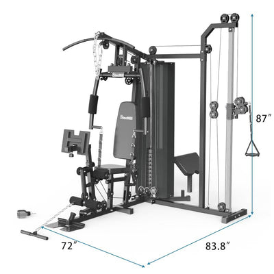 Home Gym SCM-1148L 148LB Multifunctional Full Body Home Gym Equipment for Home Workout Equipment Exercise Equipment Fitness Equipment SincMill - Dreamchaser Headquarters
