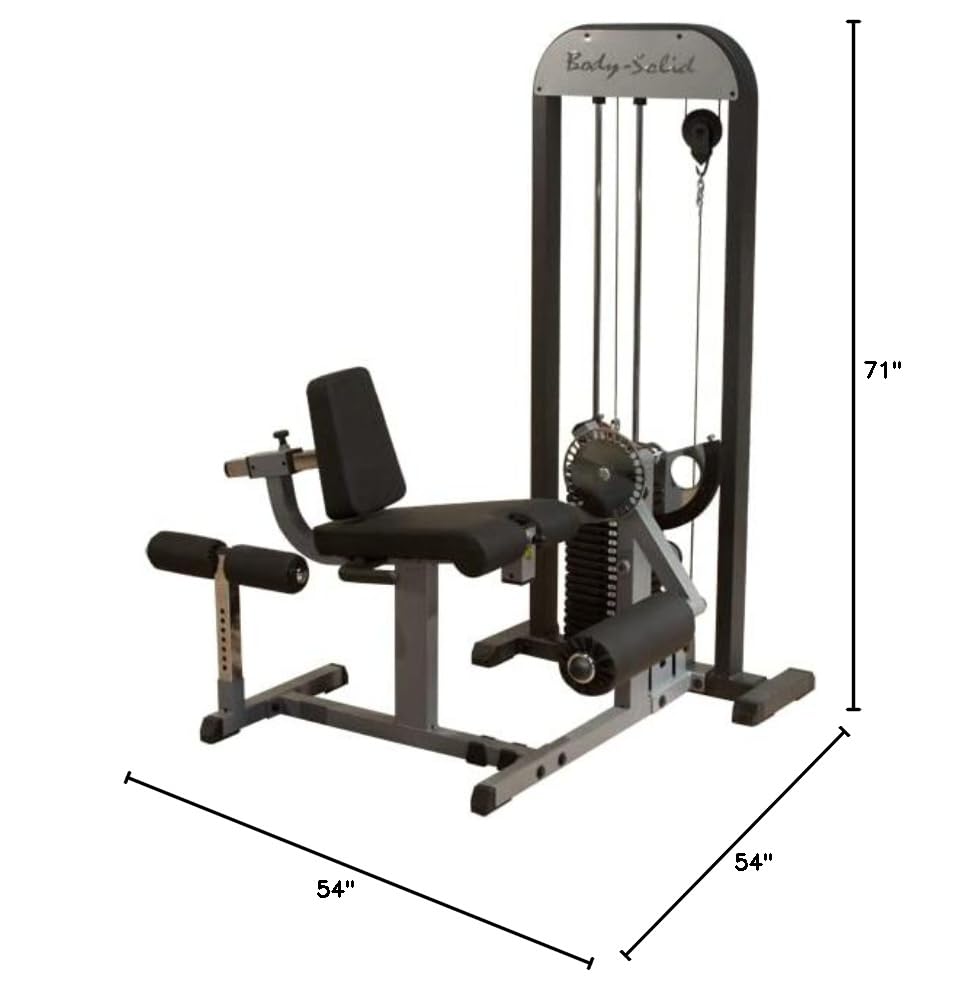 Leg Extension &amp; Curl Machine for Lower Body Strength Training | DreamChaserHQ