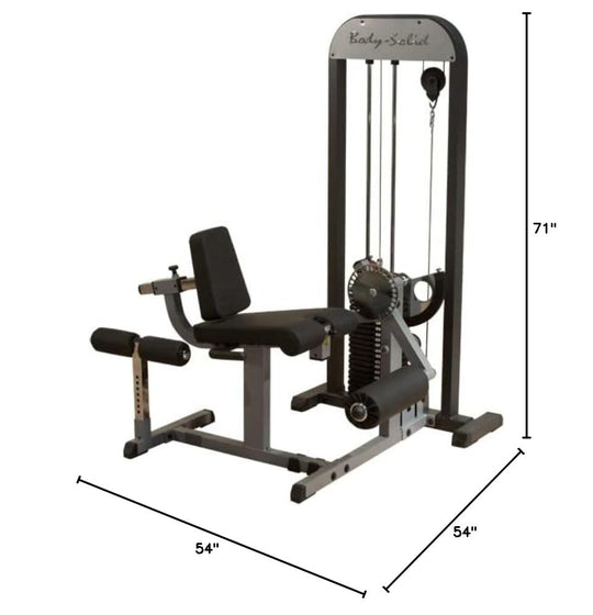 Leg Extension &amp; Curl Machine for Lower Body Strength Training | DreamChaserHQ
