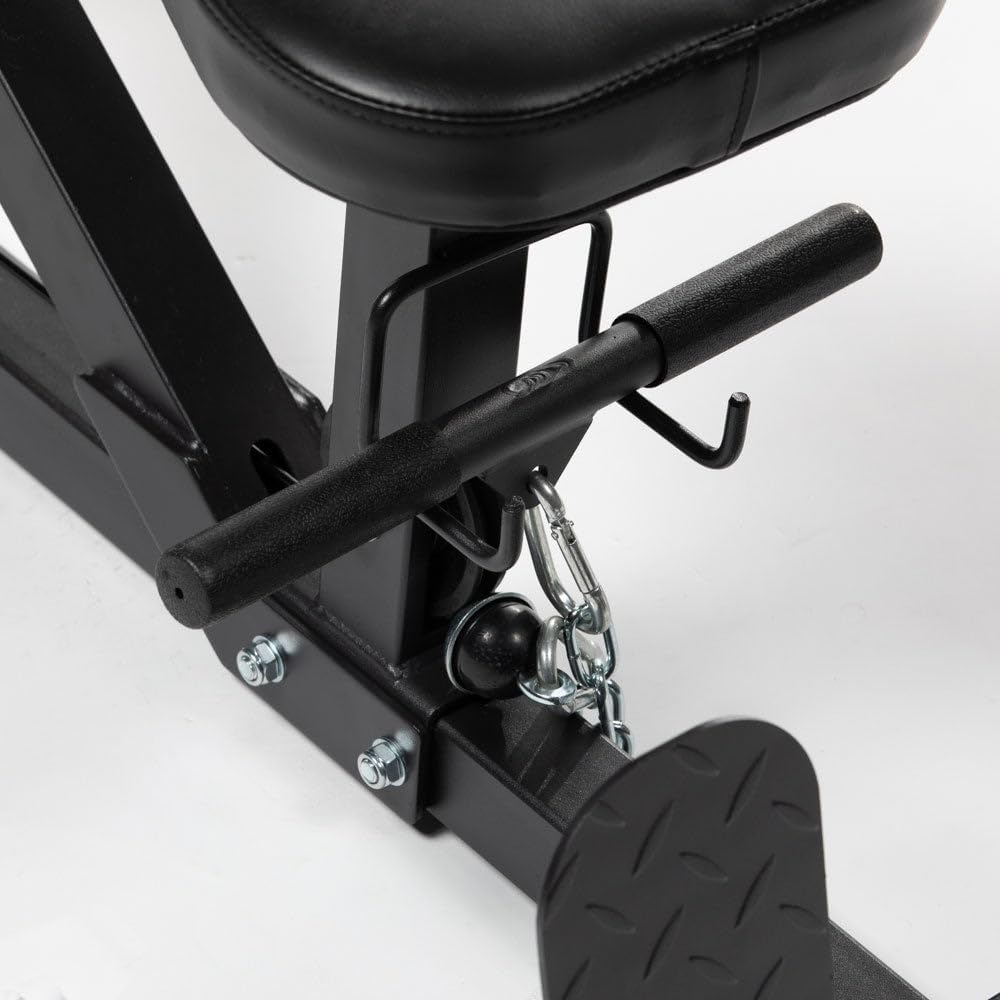 Titan Fitness Plate-Loaded LAT Tower for Back, Shoulder &amp; Upper Body Strength Training | 400LB Cable Pulldown &amp; Low Row Machine | DreamchaserHQ