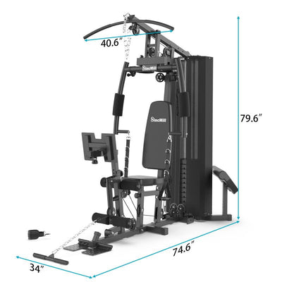 Home Gym SCM-1148L 148LB Multifunctional Full Body Home Gym Equipment for Home Workout Equipment Exercise Equipment Fitness Equipment SincMill - Dreamchaser Headquarters