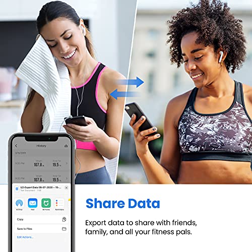 Etekcity Bluetooth Body Composition Scale - Digital Weight Scale with BMI, Body Fat &amp; Muscle Mass Tracking - Dreamchaser Headquarters