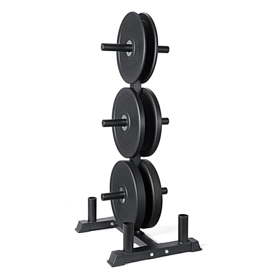 CAP Olympic Bumper Plate Weight Set 100–370LB for Home Gyms