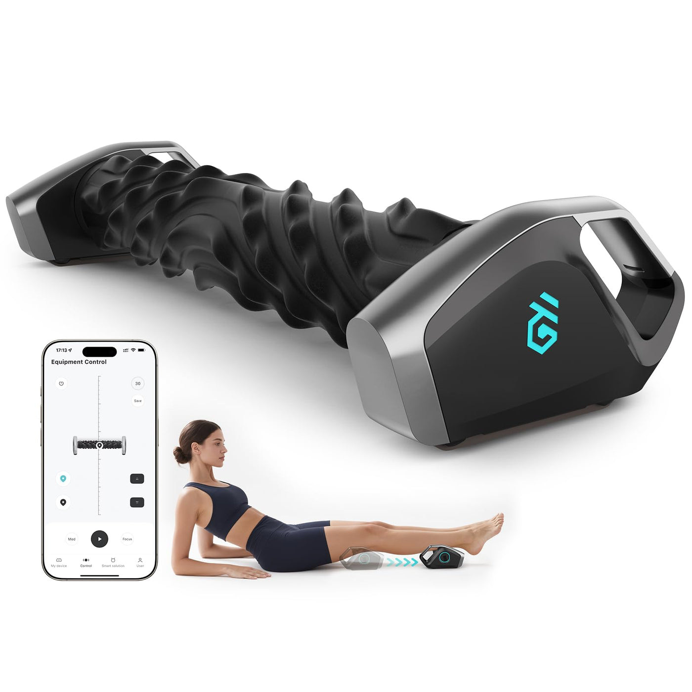 Nepturox Smart Massager Roller – Deep Tissue Electric Massager with App Controlled, Auto Rolling for Muscle Massage - Dreamchaser Headquarters
