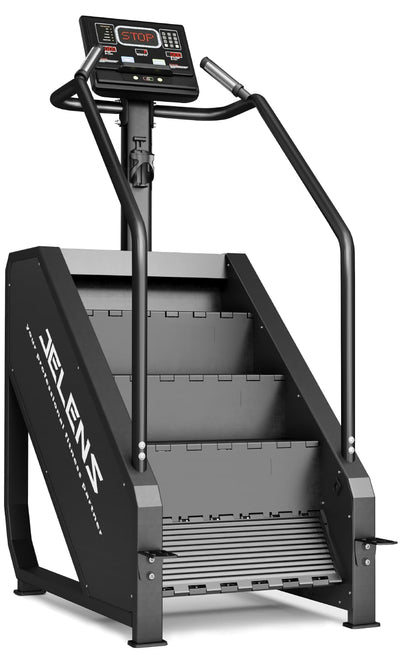 Jelens Stair Stepper Machine with LED Screen 440 LBS, Commercial Grade Stair Climber Exercise Machine for Home with 15 Resistance Levels for Cardio, 24-164 Steps/Minute (Black)