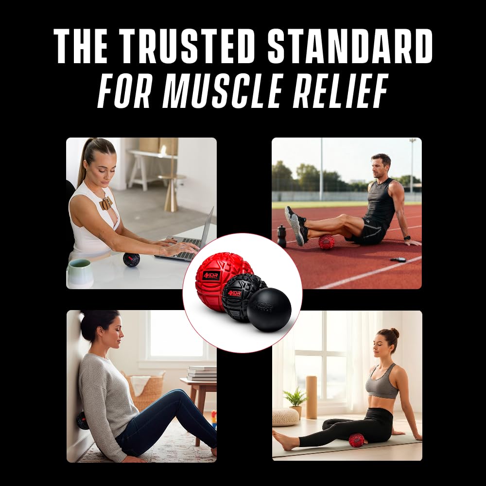 Massage Ball Set for Deep Tissue Recovery &amp; Trigger Point Relief | DreamChaserHQ