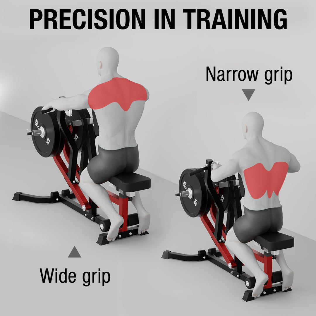 Seated Row Machine for Back Strength &amp; Muscle Development | DreamChaserHQ