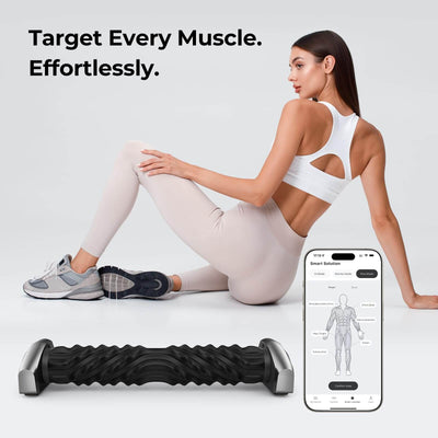 Nepturox Smart Massager Roller – Deep Tissue Electric Massager with App Controlled, Auto Rolling for Muscle Massage - Dreamchaser Headquarters