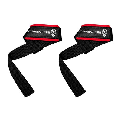 Close-up of the ergonomic design of Gymreapers weightlifting wrist straps for exceptional wrist support.