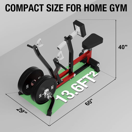 Seated Row Machine for Back Strength &amp; Muscle Development | DreamChaserHQ