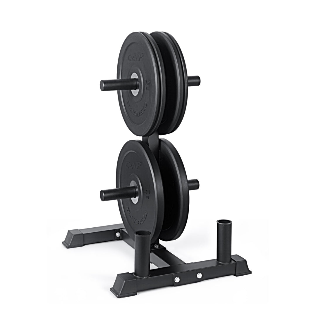 CAP Olympic Bumper Plate Weight Set 100–370LB for Home Gyms