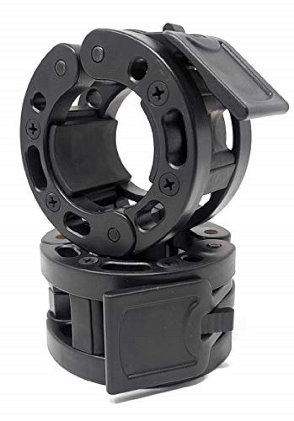 Fitness Olympic Barbell Clamps for Secure Weightlifting &amp; Strength Training | Quick Release 2-Inch Locking Collars | DreamchaserHQ