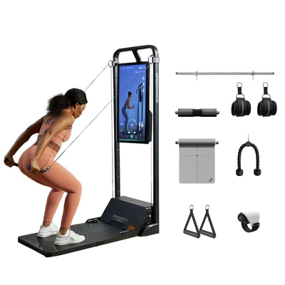 Speediance Gym Monster Smart Home Gym, Multifunctional Strength Training Machine, Smith Machine Power Cage Workout Station, Squat Rack Cable Machine, Full Body Fitness Equipment for Home Workout - Dreamchaser Headquarters