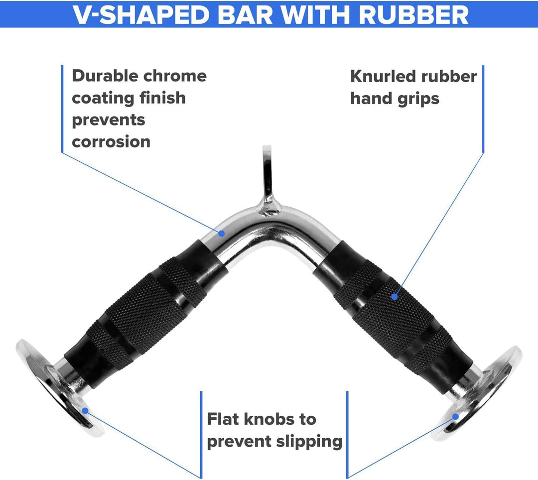 Cable Machine Attachment Set for Upper Body Strength Training | DreamChaserHQ