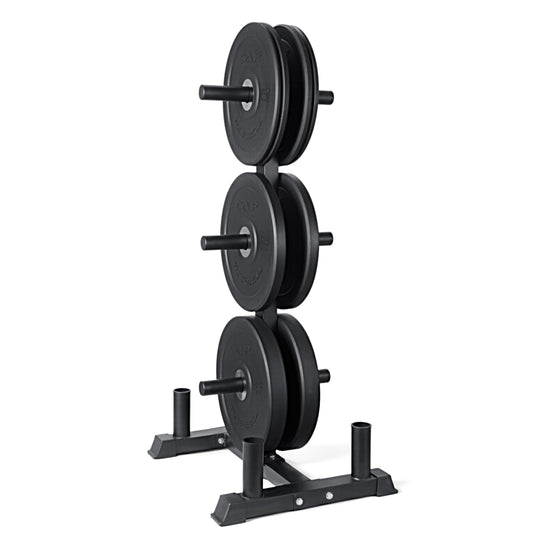 CAP Olympic Bumper Plate Weight Set 100–370LB for Home Gyms