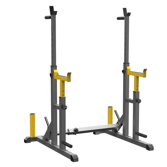 Adjustable Squat Rack for Strength Training &amp; Home Gym Workouts | DreamChaserHQ