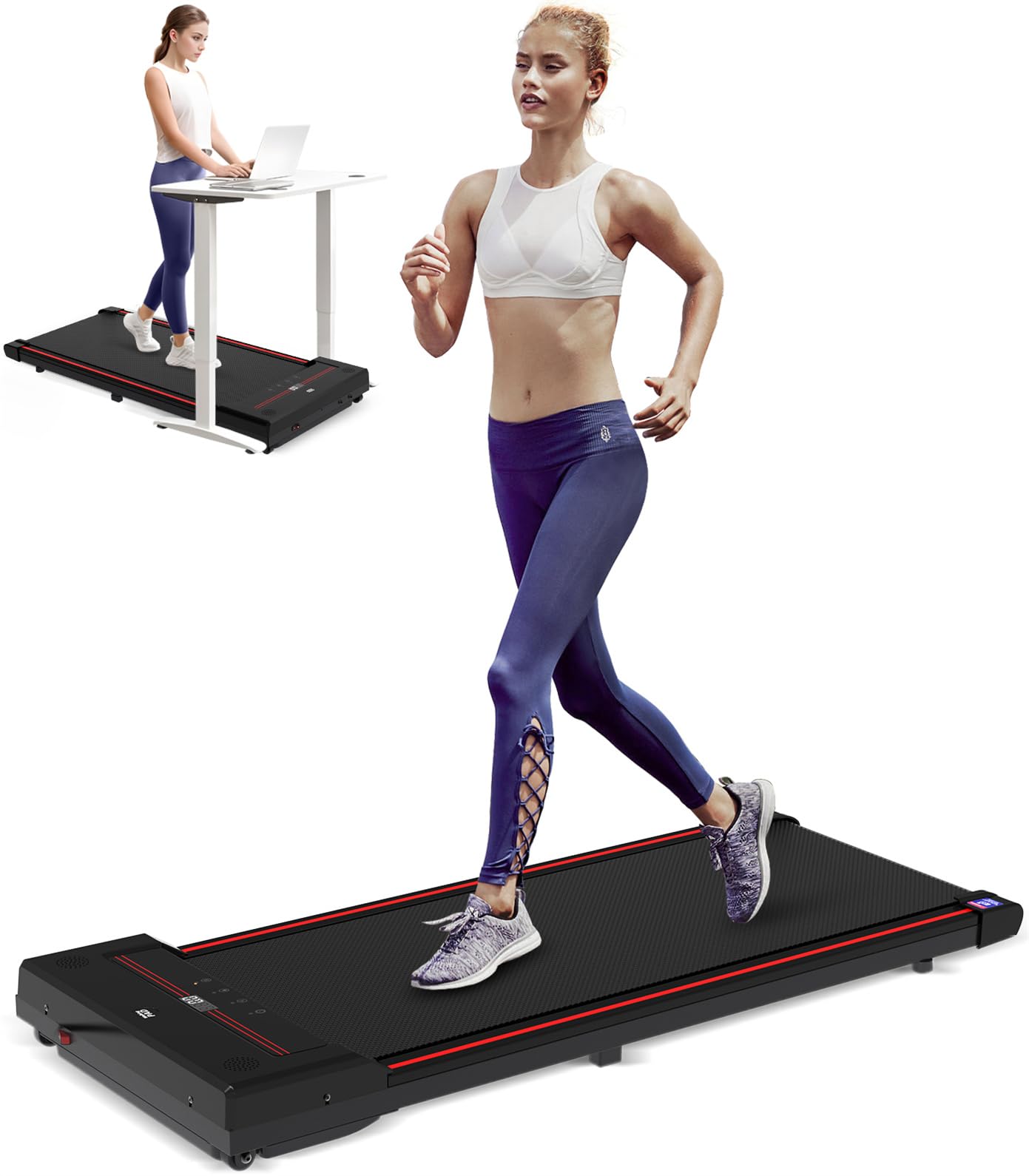 Quality build of the Walking Pad Treadmill, a reliable portable treadmill for home use.