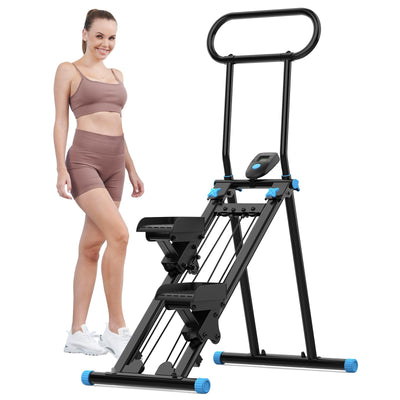 HXD-ERGO Stair Stepper - A versatile vertical climber machine designed for home gyms, providing a full body workout.