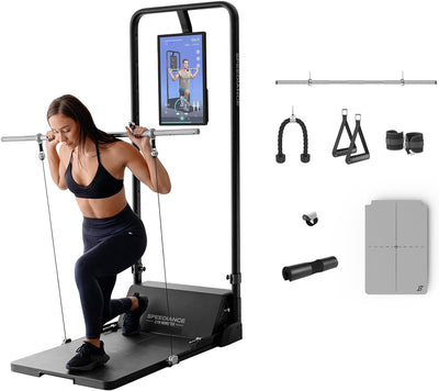 Speediance Gym Monster Smart Home Gym, Multifunctional Strength Training Machine, Smith Machine Power Cage Workout Station, Squat Rack Cable Machine, Full Body Fitness Equipment for Home Workout - Dreamchaser Headquarters