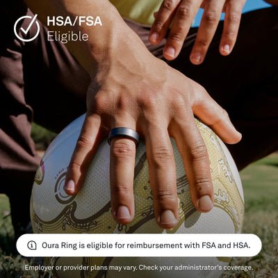 Oura Ring 4 - Silver - Size 10 - Smart Ring - Size First with Oura Ring 4 Sizing Kit - Sleep Tracking Wearable - Heart Rate - Fitness Tracker - Dreamchaser Headquarters