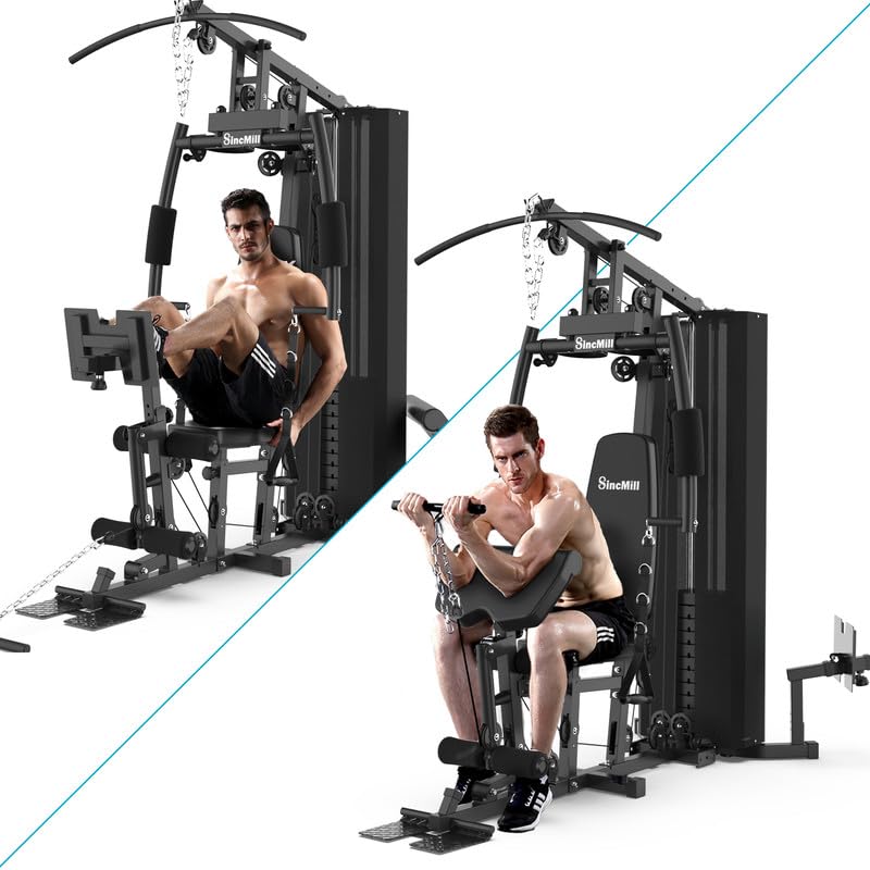 Home Gym SCM-1148L 148LB Multifunctional Full Body Home Gym Equipment for Home Workout Equipment Exercise Equipment Fitness Equipment SincMill - Dreamchaser Headquarters