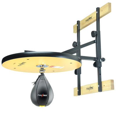 MaxxMMA Heavy Duty Adjustable Speed Bag Platform Kit 24" + Speed Ball (10" x 7") - Dreamchaser Headquarters