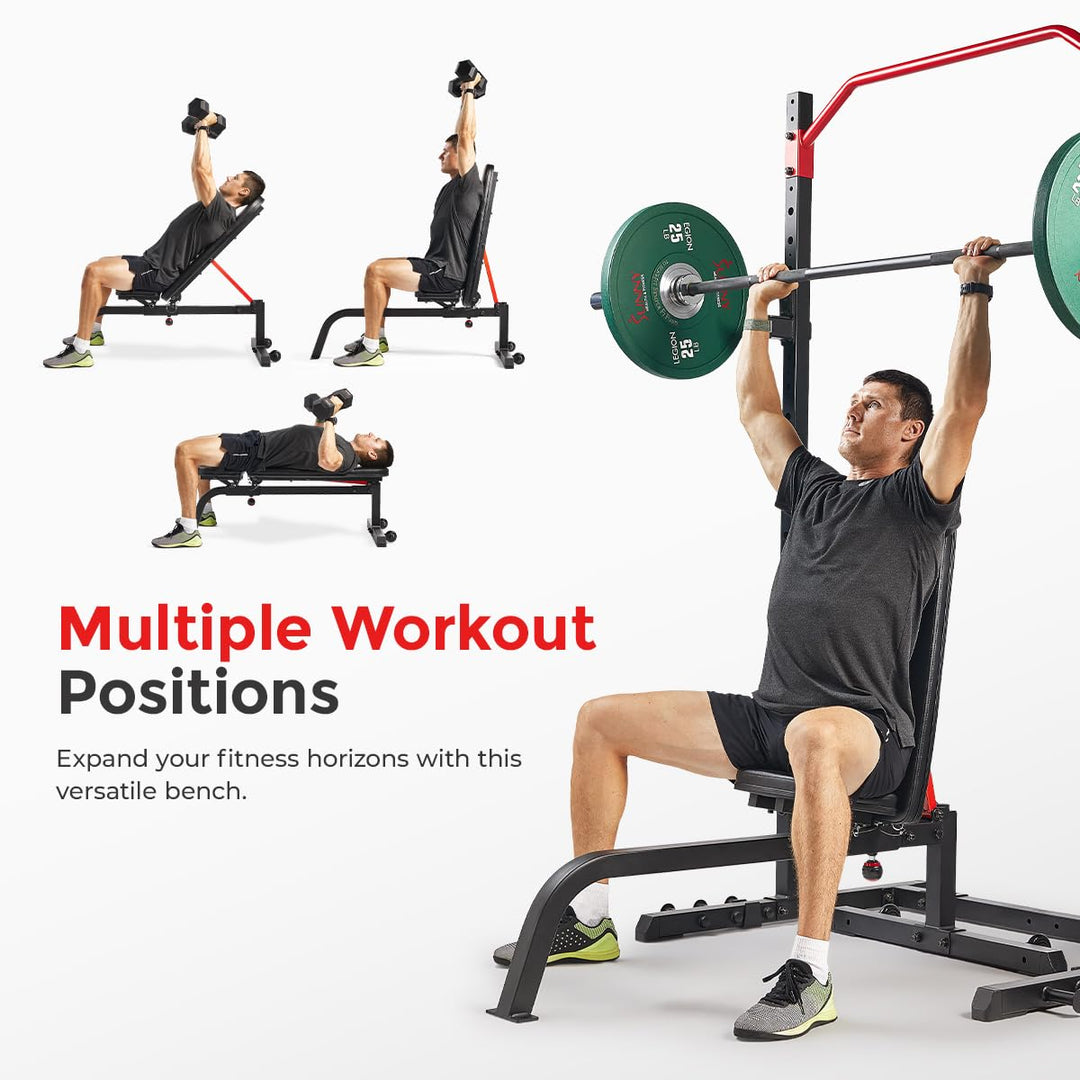 Sunny Health &amp; Fitness Multifunctional All in One Pully Cable Home Gym – Complete Functional Trainer Compact Workout System SF-HG92401 - Dreamchaser Headquarters