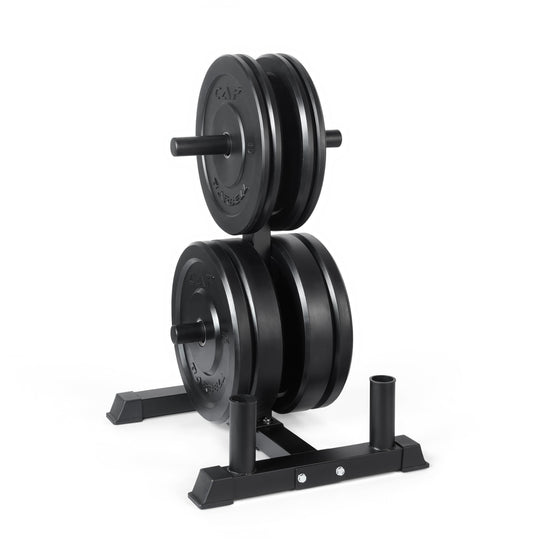 CAP Olympic Bumper Plate Weight Set 100–370LB for Home Gyms