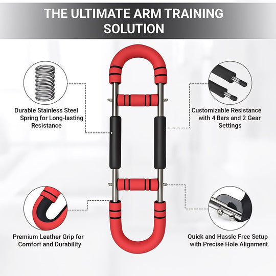 Arm &amp; Chest Trainer for Upper Body Strength Training | DreamChaserHQ