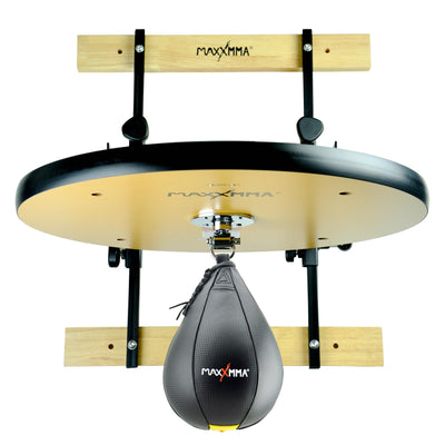 MaxxMMA Heavy Duty Adjustable Speed Bag Platform Kit 24" + Speed Ball (10" x 7") - Dreamchaser Headquarters