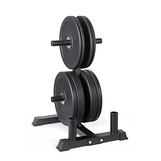 CAP Olympic Bumper Plate Weight Set 100–370LB for Home Gyms