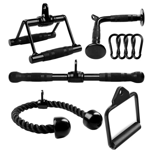 Cable Machine Attachment Set for Upper Body Strength Training | DreamChaserHQ
