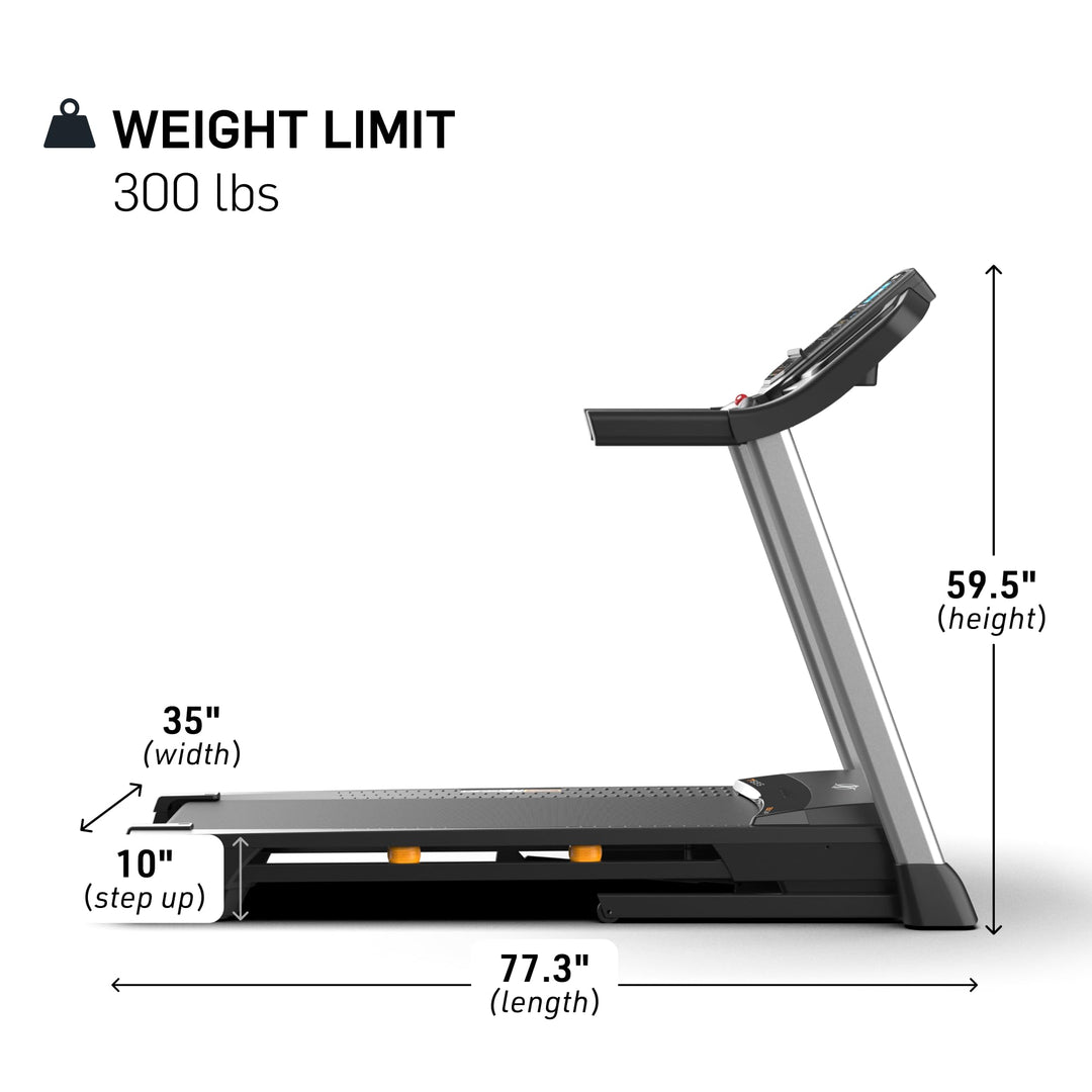 NordicTrack T 6.5 S; Treadmill for Running and Walking with 5” Display and SpaceSaver Design - Dreamchaser Headquarters