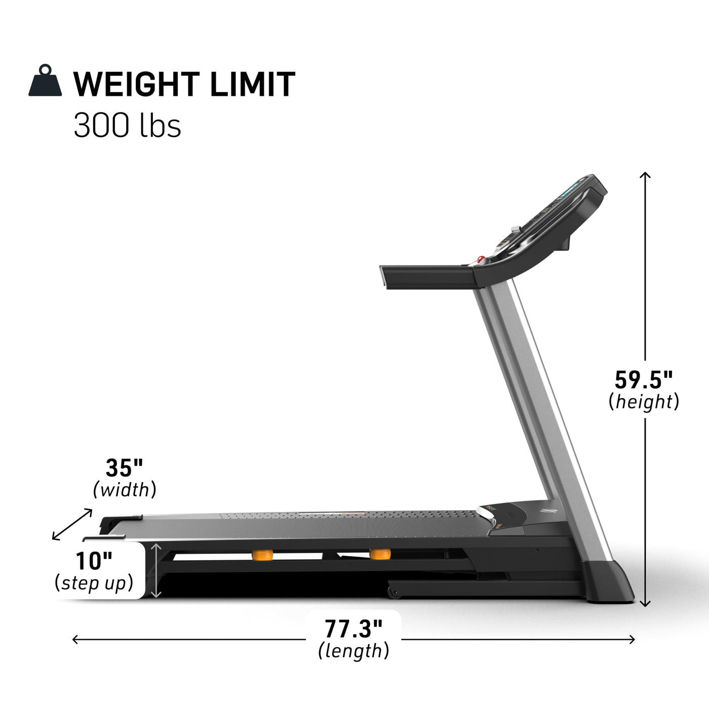 NordicTrack T 6.5 S; Treadmill for Running and Walking with 5” Display and SpaceSaver Design - Dreamchaser Headquarters
