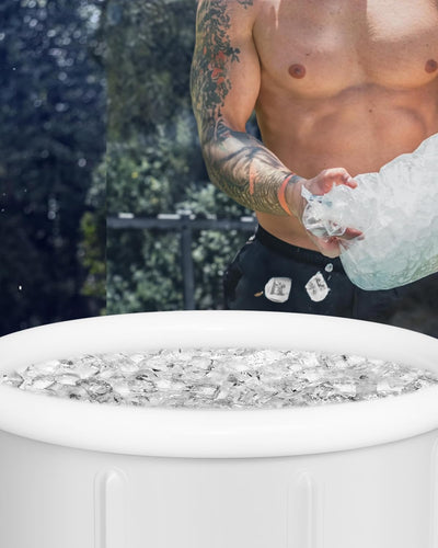 Outstanding features of the XL Ice Bath Tub designed for cold plunge therapy, ideal for athletes.