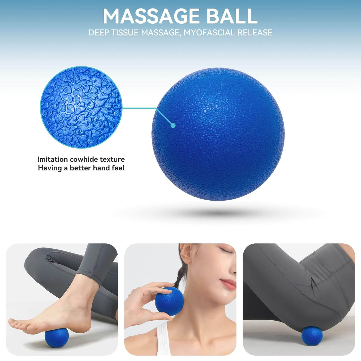 Krightlink 5 in1 Foam Roller Set for Deep Tissue Muscle Massage, High Density Fitness Exercise Foam Roller, Massage Roller, Massage Ball - Dreamchaser Headquarters