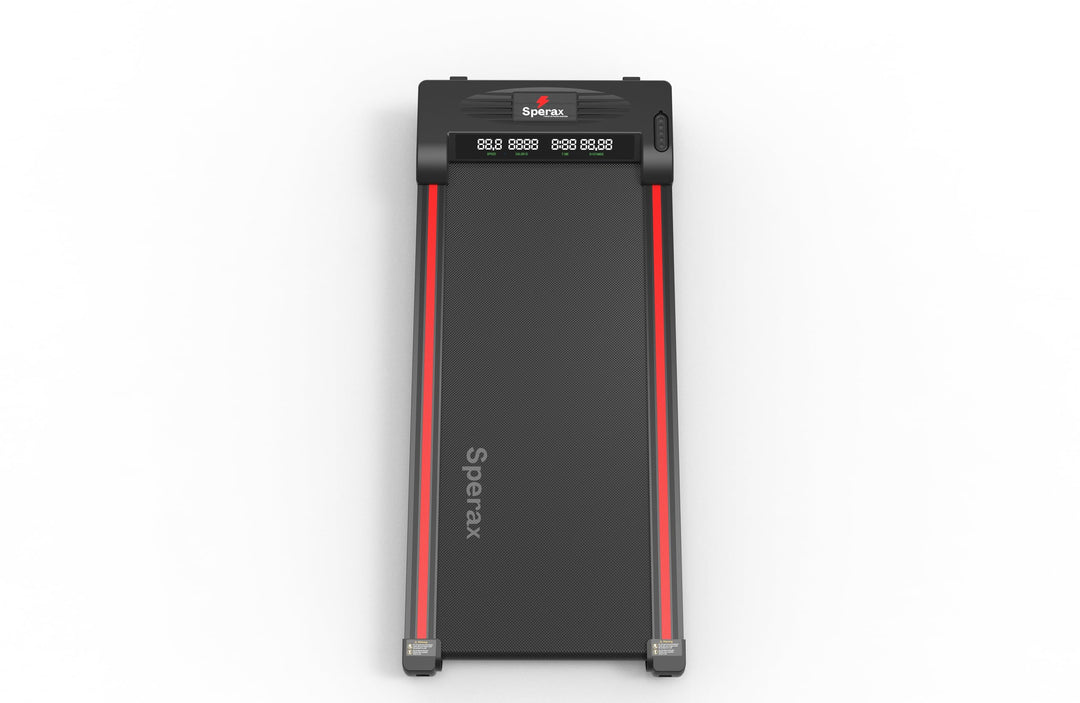 Compact dimensions of the Walking Pad Treadmill, showcasing its portability for home workouts.