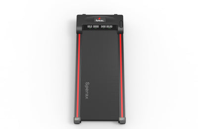 Compact dimensions of the Walking Pad Treadmill, showcasing its portability for home workouts.