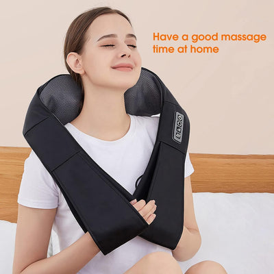 AERLANG heated shoulder massager with a stylish design, perfect gift for relaxation.