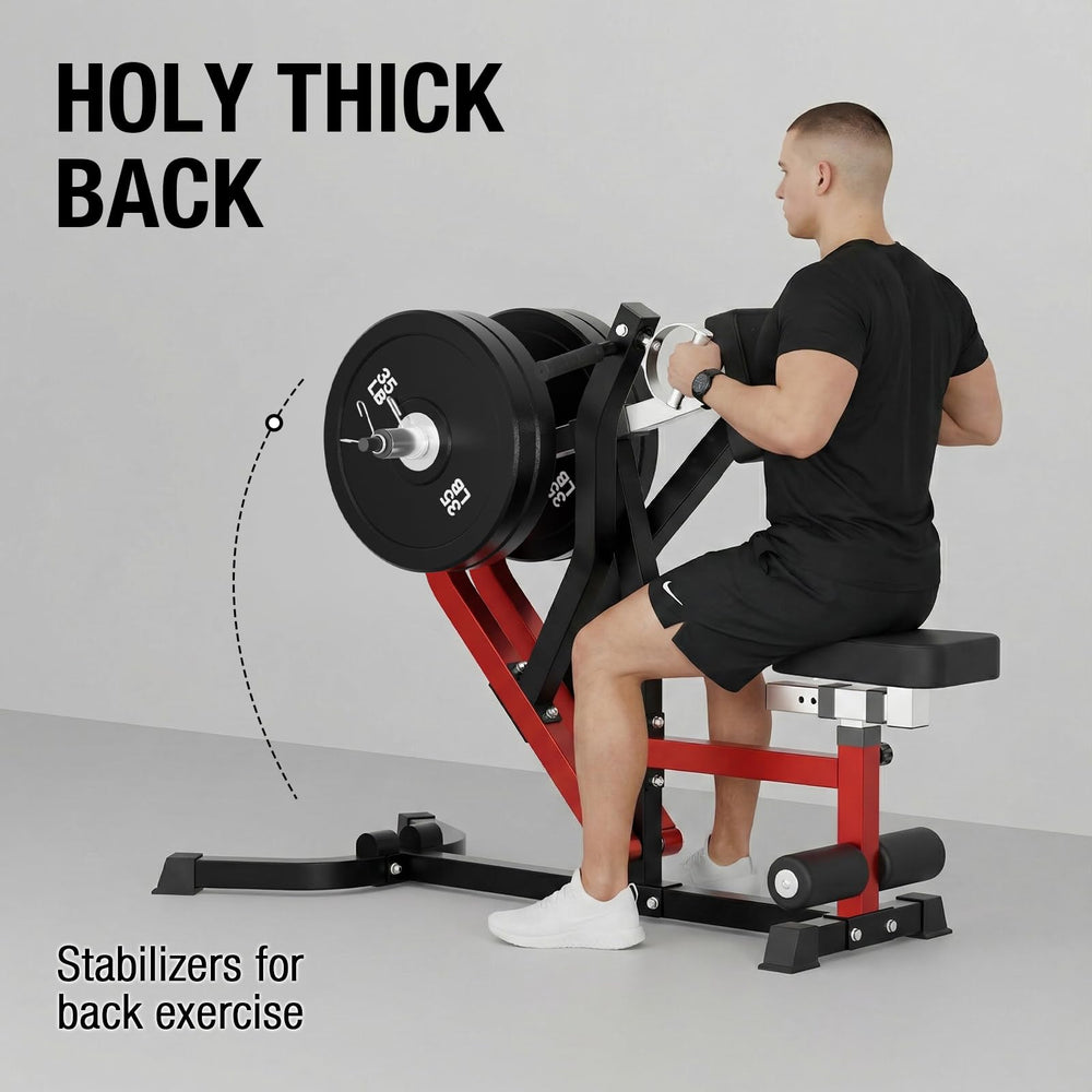 Seated Row Machine for Back Strength & Muscle Development | DreamChaserHQ