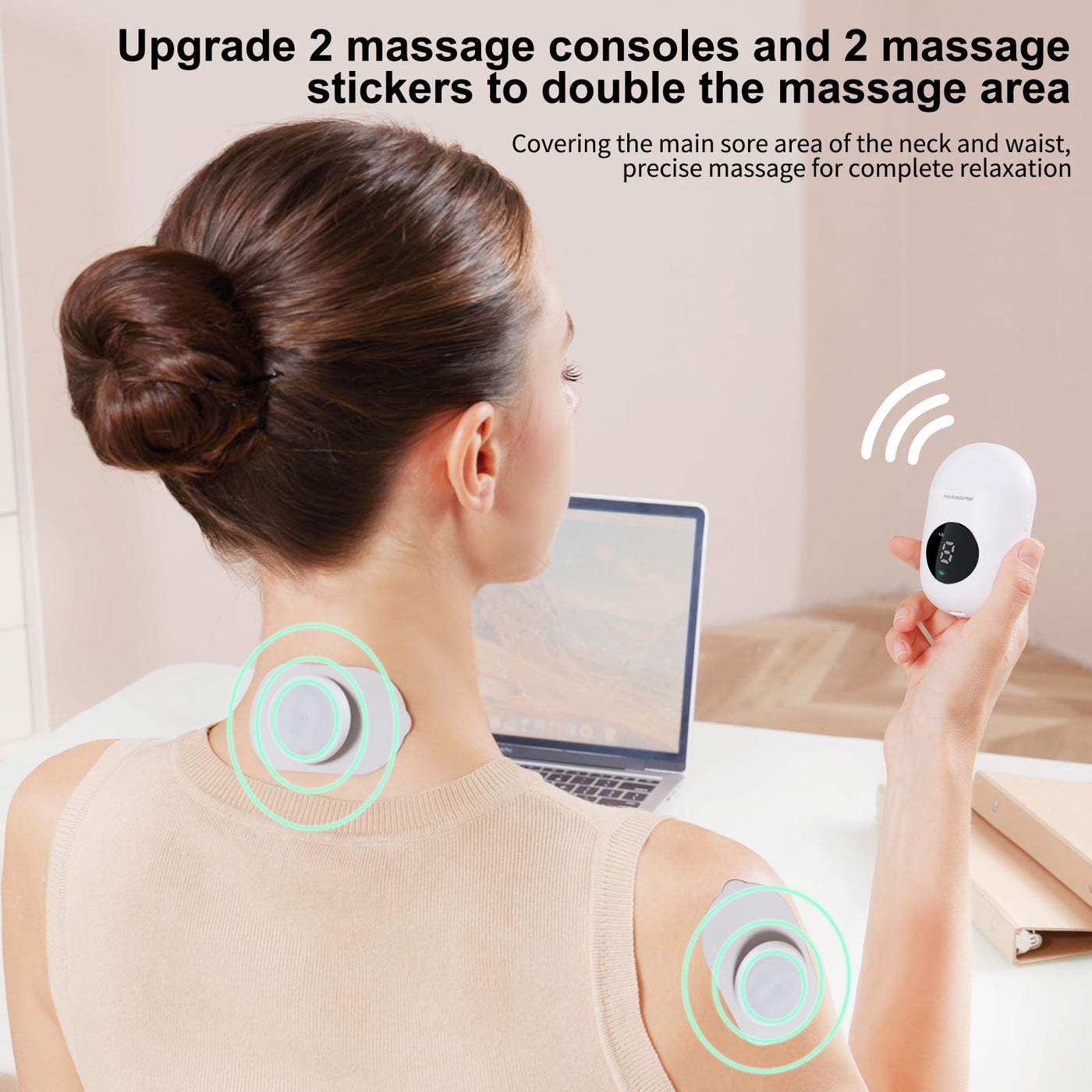 TENS Unit - Wireless Muscle Stimulator for Pain Relief - Dreamchaser Headquarters